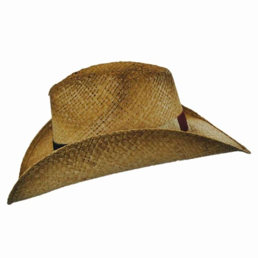 Men'S Hats * | Charlie 1 Horse Stars And Stripes Straw Western Hat