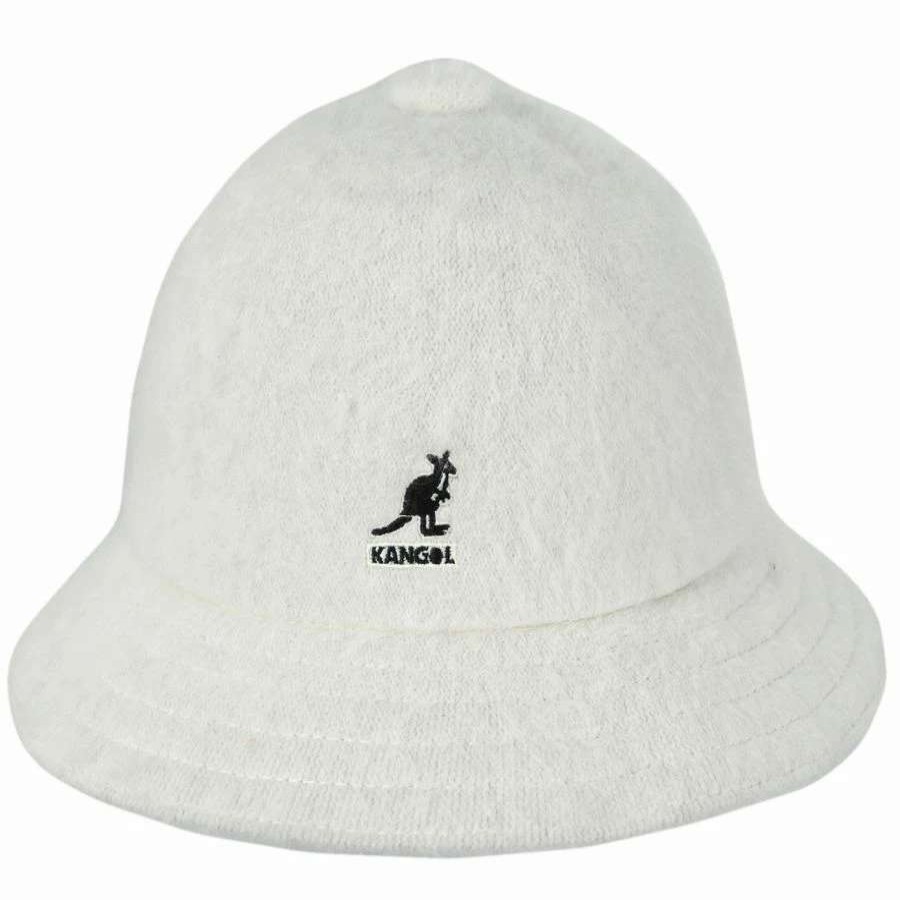 Bucket Hats * | Kangol Furgora Casual Bucket Hat Cream