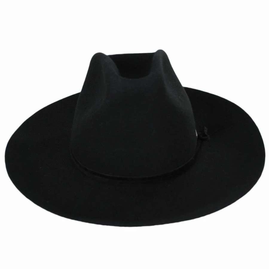 Men'S Hats * | Sedona Reserve Wool Felt Cowboy Hat Black