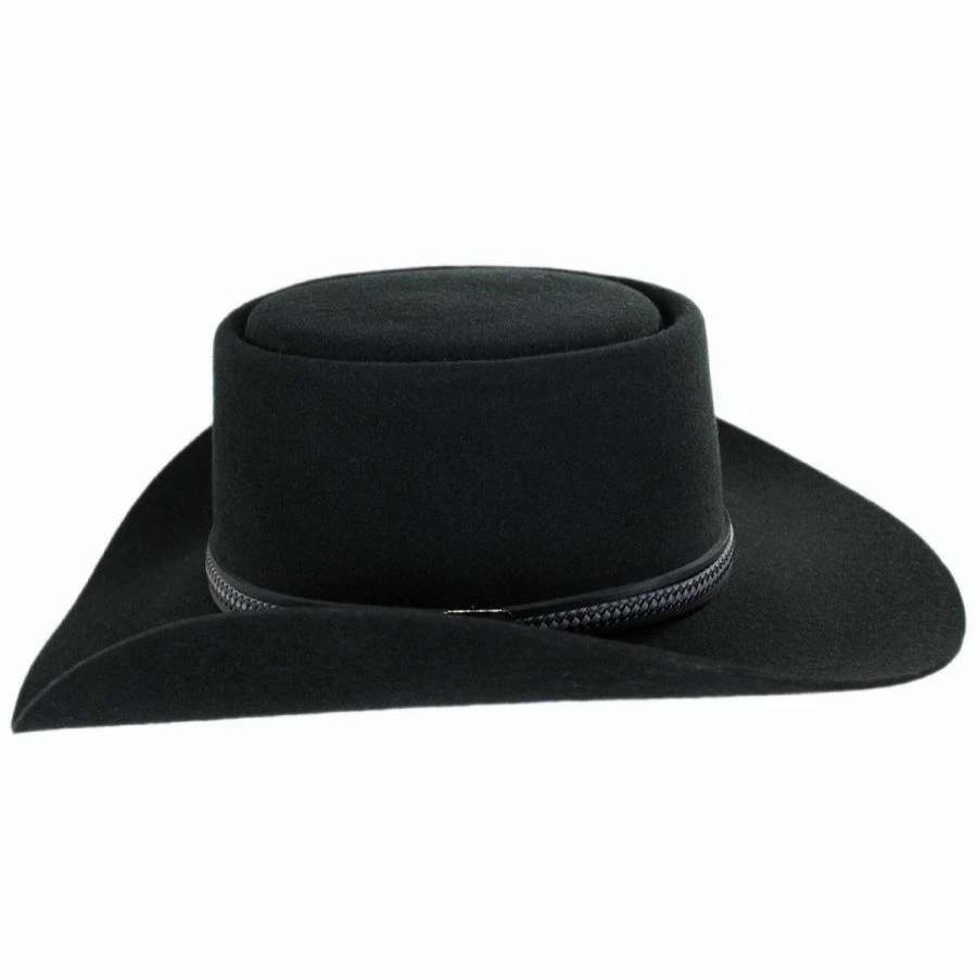 Cowboy & Western Hats * | Stetson John Wayne Chinook Wool Felt Gambler Hat