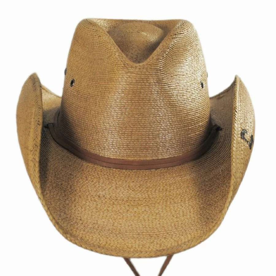 Cowboy & Western Hats * | Stetson Contoy Palm Straw Western Hat