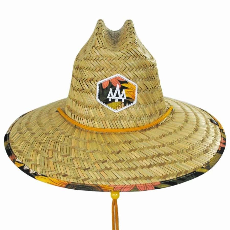 Outdoors * | Woodstock Straw Lifeguard Hat