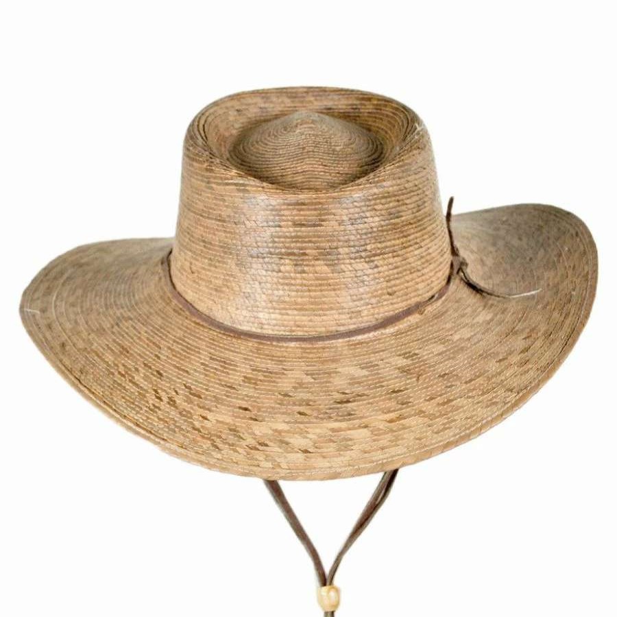 Outdoors * | Outback Palm Straw Hat With Chincord