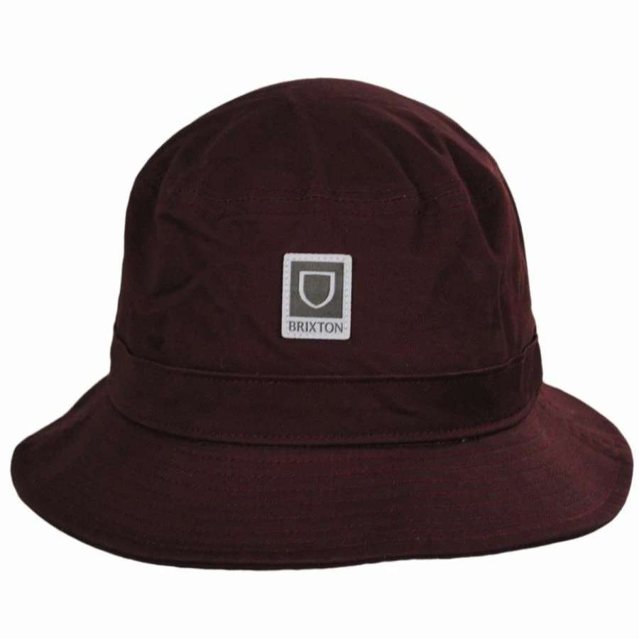 Bucket Hats * | Beta Cotton Packable Bucket Hat Brick