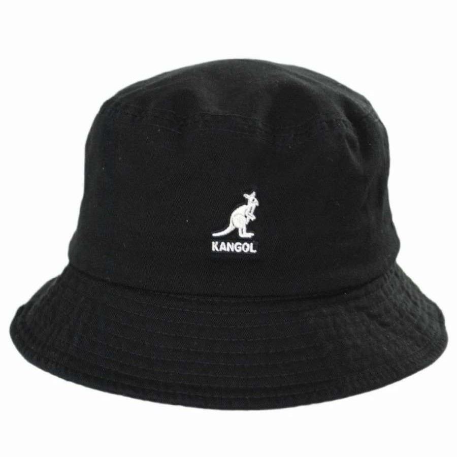 Men'S Hats * | Kangol Washed Cotton Bucket Hat