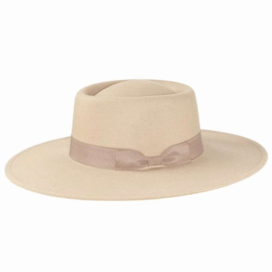 Cowboy & Western Hats * | Vegan Wool Felt Gaucho Hat