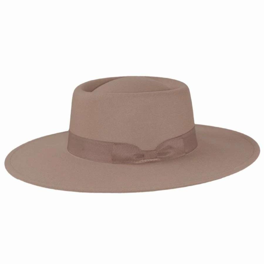 Cowboy & Western Hats * | Vegan Wool Felt Gaucho Hat