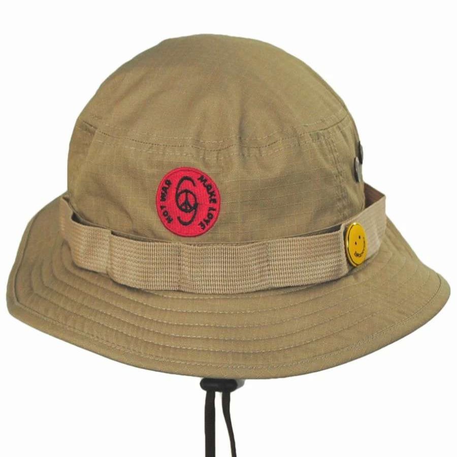 Bucket Hats * | Love Ripstop Cotton Bucket Hat