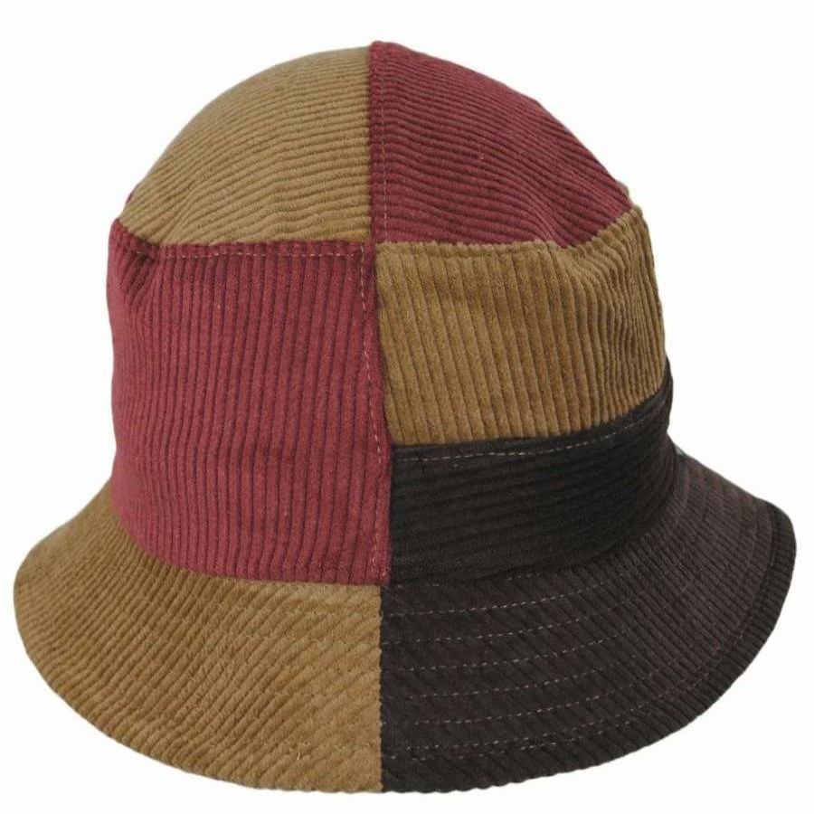 Men'S Hats * | Gramercy Colorblock Corduroy Packable Bucket Hat