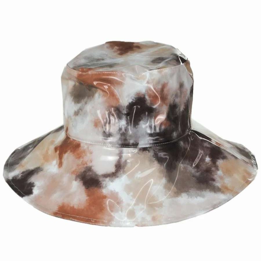 Bucket Hats * | Vibrante Vinyl Rain Bucket Hat