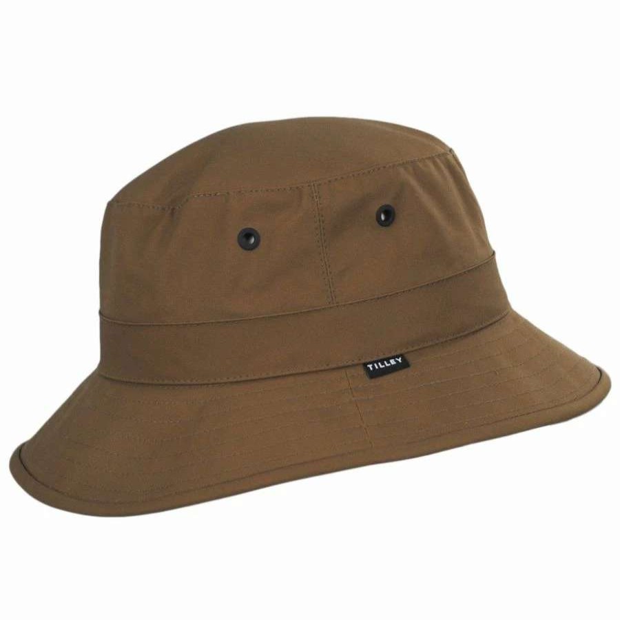 Outdoors * | British Millerain Waxed Cotton Bucket Hat