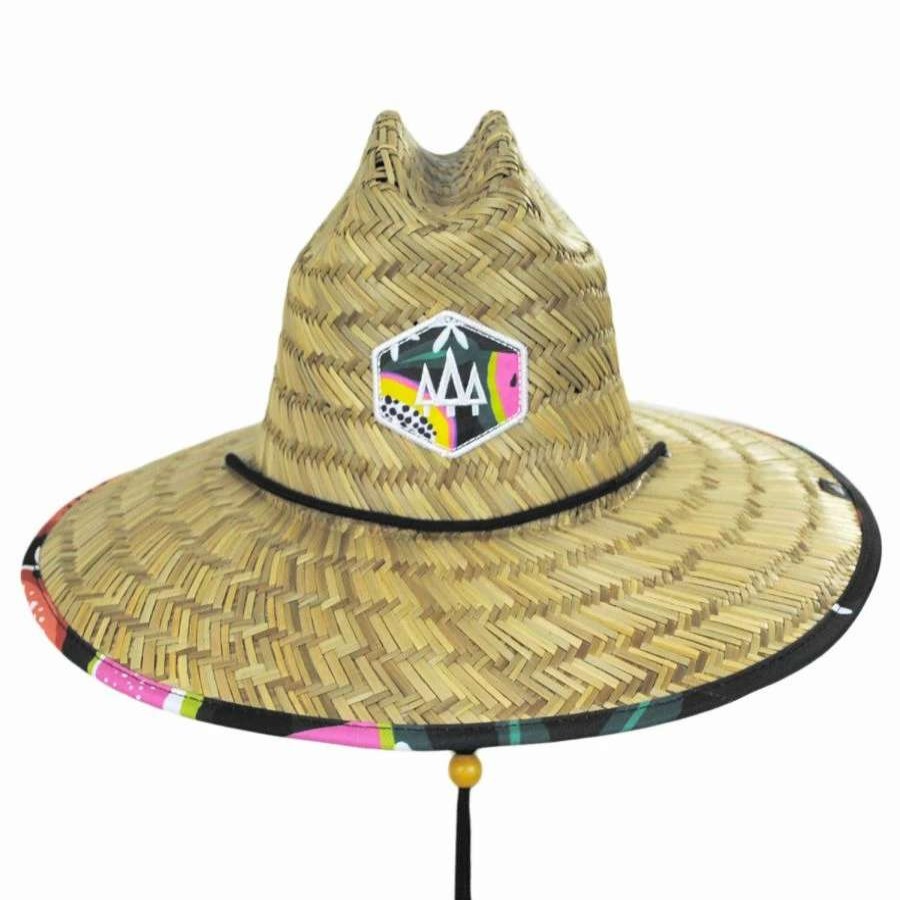 Outdoors * | Blend Straw Lifeguard Hat