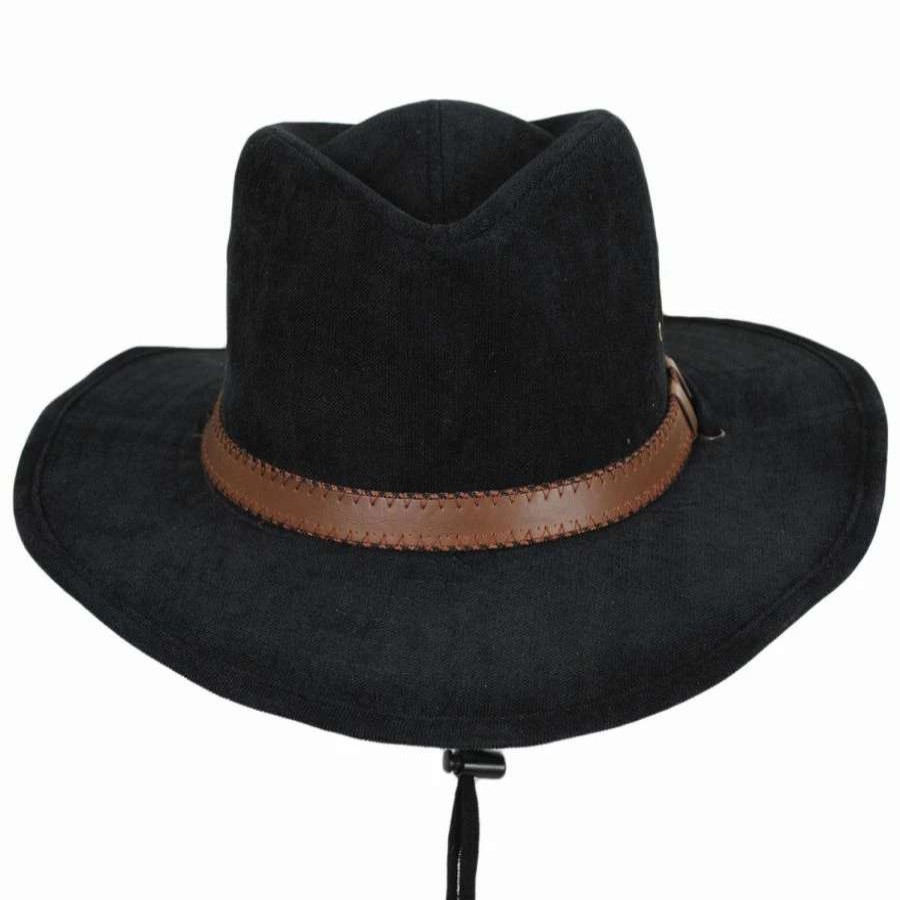 Cowboy & Western Hats * | Holebrook Brushed Poly Blend Outback Hat