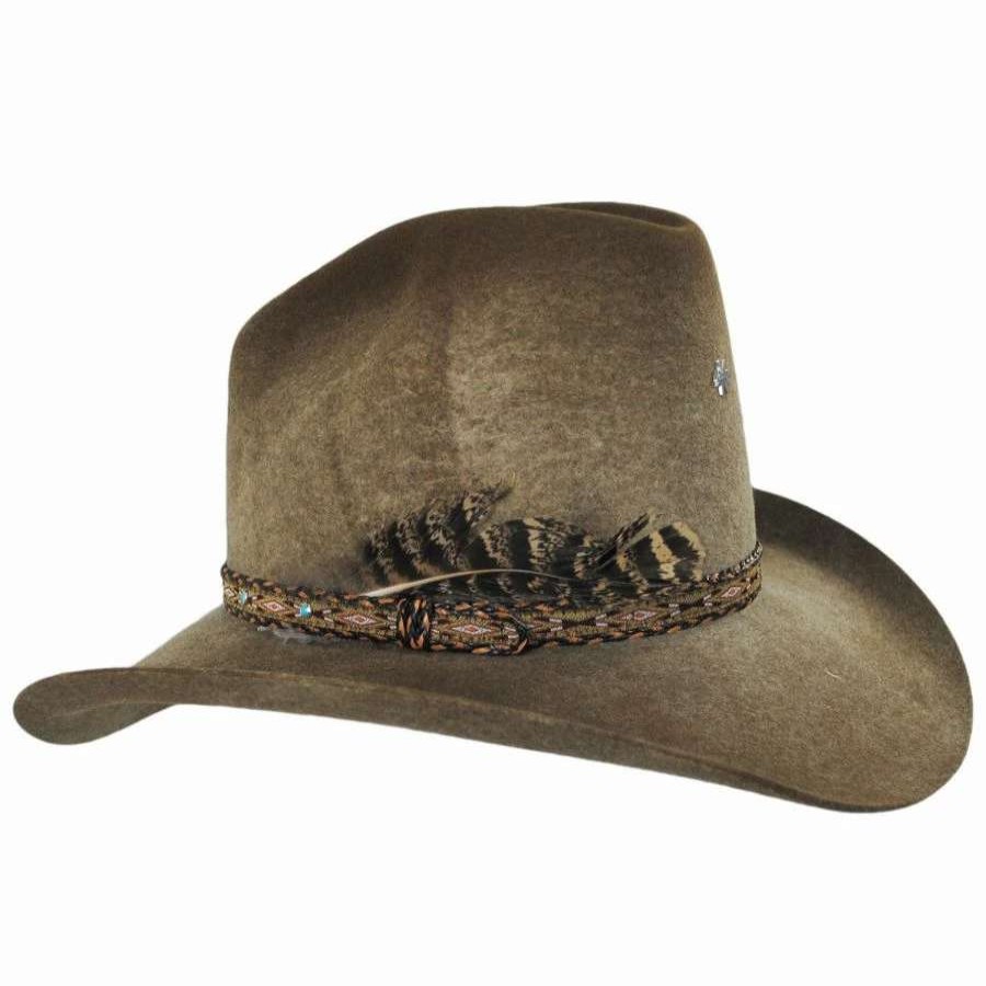 Cowboy & Western Hats * | Renegade Zella Wool Felt Gus Western Hat