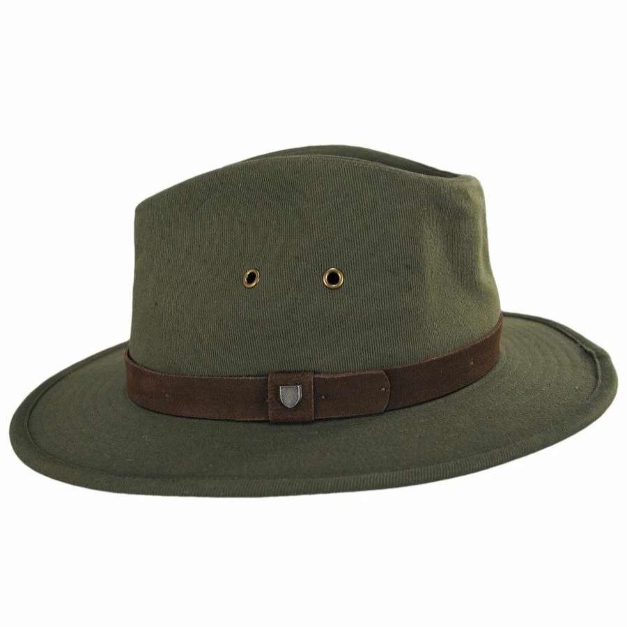 Men'S Hats * | Messer X Adventure Cotton Safari Fedora Hat