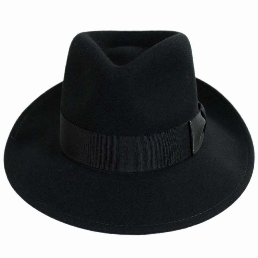 Fedoras * | Packable Wool Litefelt Fedora Hat