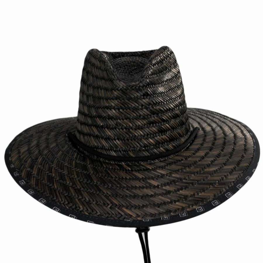 Outdoors * | Messer Palm Leaf Straw Lifeguard Hat