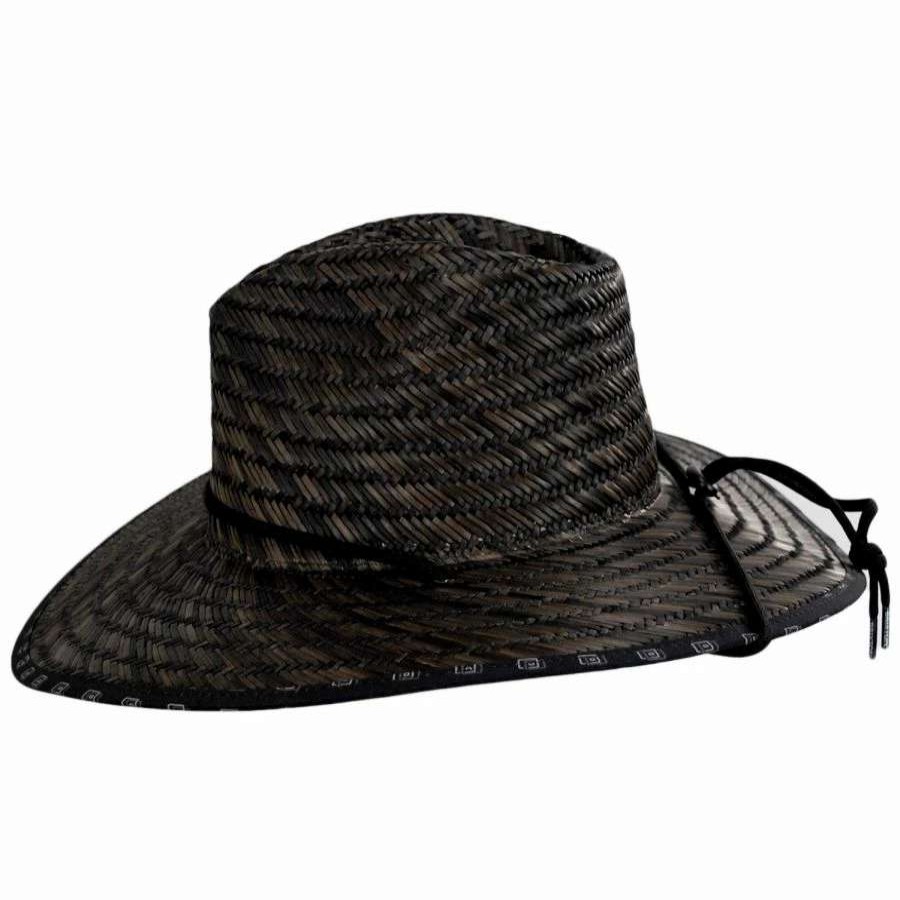 Outdoors * | Messer Palm Leaf Straw Lifeguard Hat