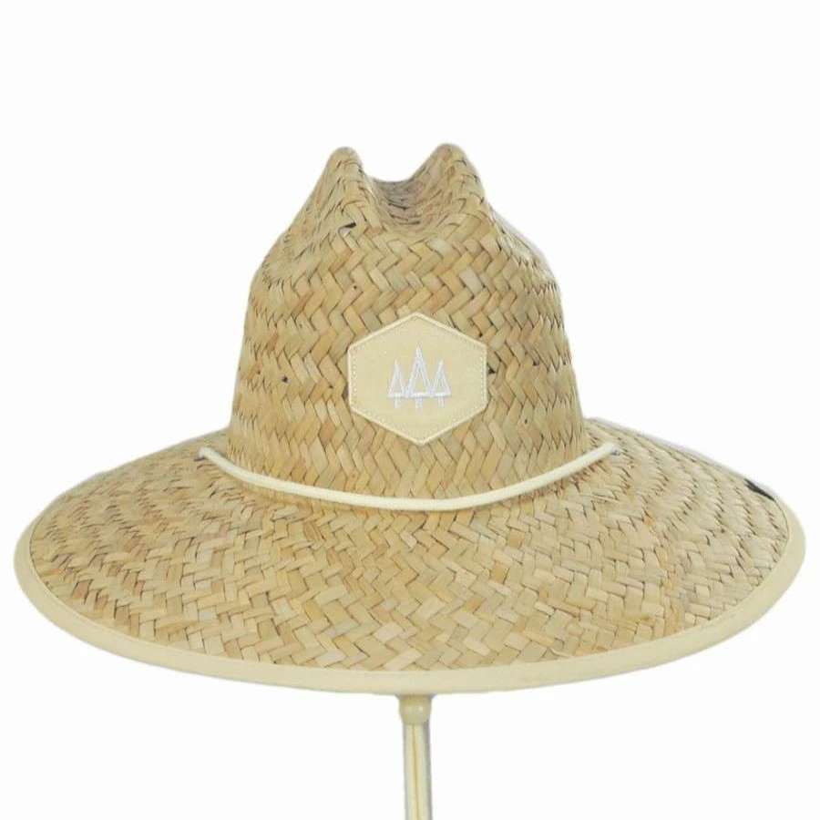 Outdoors * | Butter Straw Lifeguard Hat