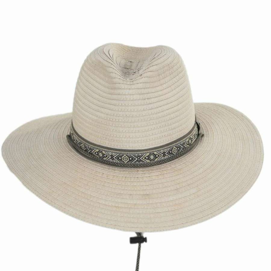 Outdoors * | Scala High Country Ribbon Aussie Hat