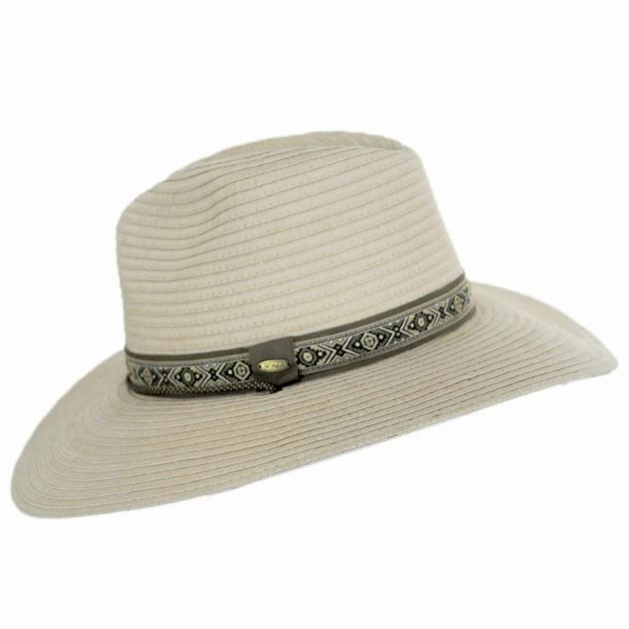 Outdoors * | Scala High Country Ribbon Aussie Hat