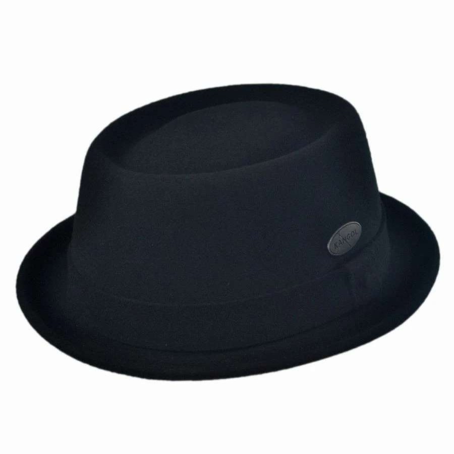 Fedoras * | Kangol Wool Litefelt Pork Pie Hat