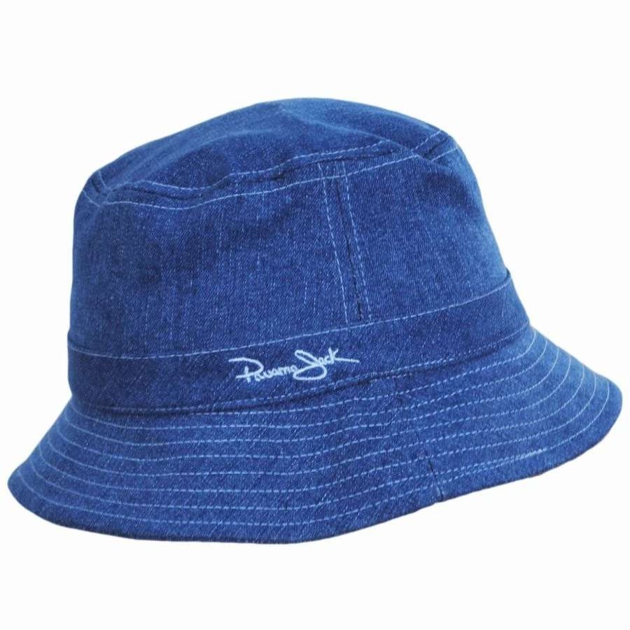 Bucket Hats * | Panama Jack Fantasia Denim Bucket Hat