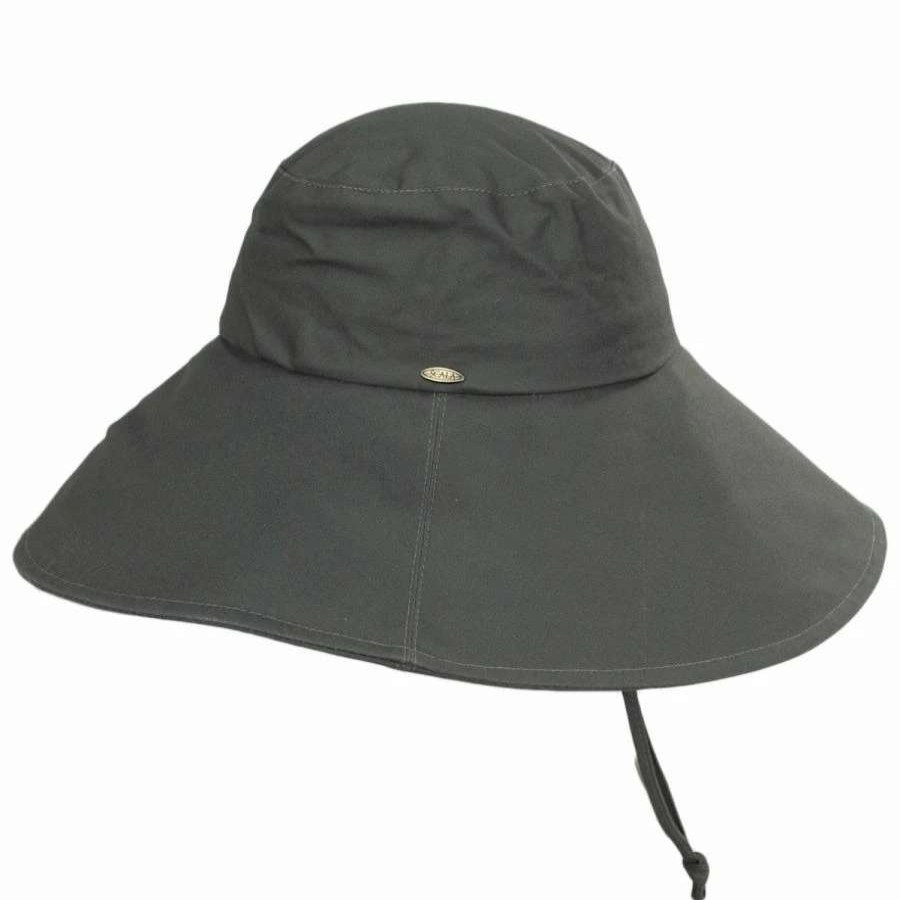 Outdoors * | Scala Shirnona Cotton Sun Hat