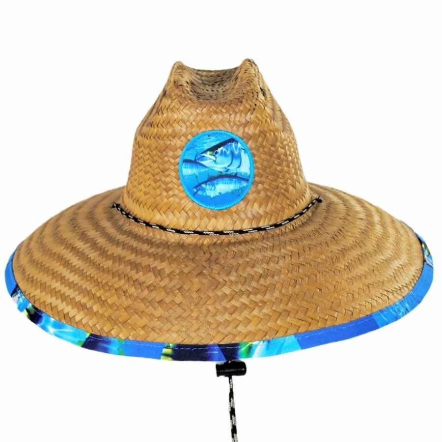 Outdoors * | Tuna Coconut Straw Lifeguard Hat