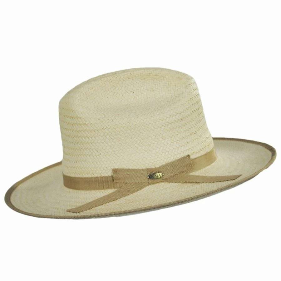 Cowboy & Western Hats * | Scala Roadman Toyo Straw Western Hat