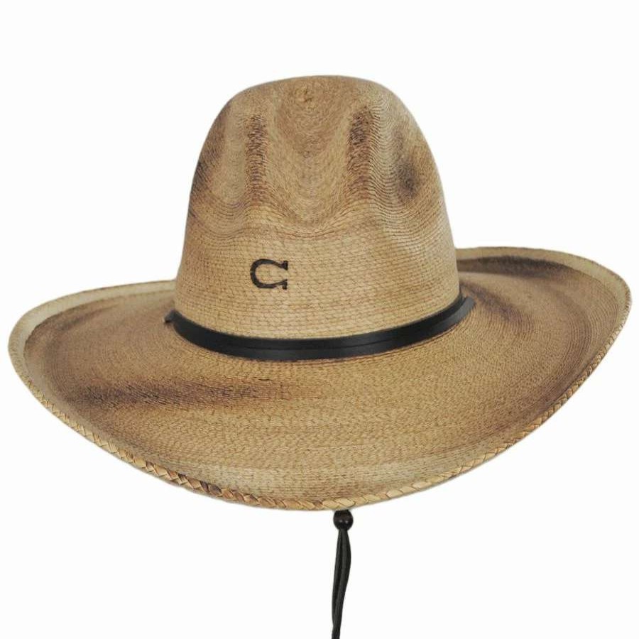 Cowboy & Western Hats * | Charlie 1 Horse Ride Or Die Palm Straw Gus Western Hat