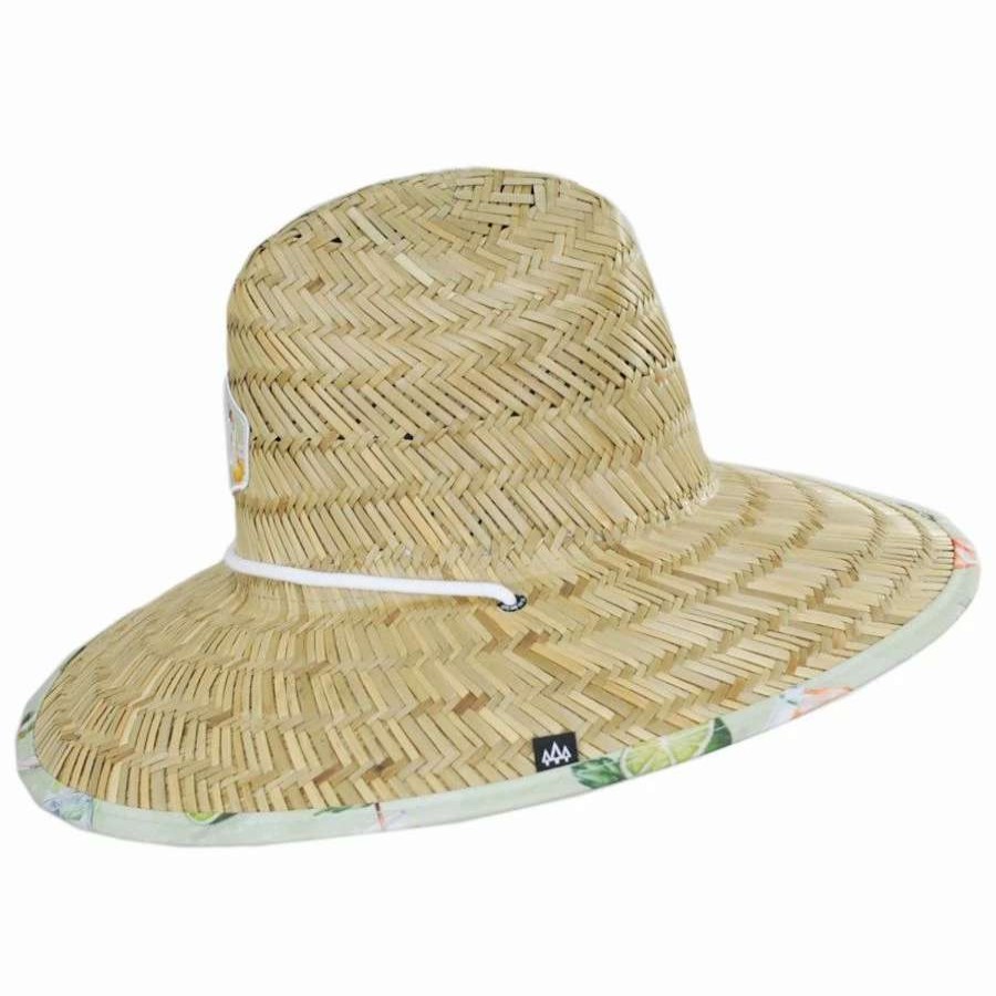 Outdoors * | Vic Rush Straw Lifeguard Hat