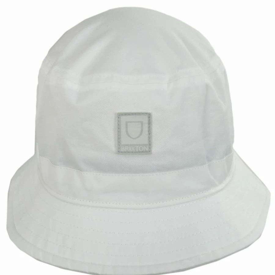 Bucket Hats * | Beta Cotton Packable Bucket Hat Off White