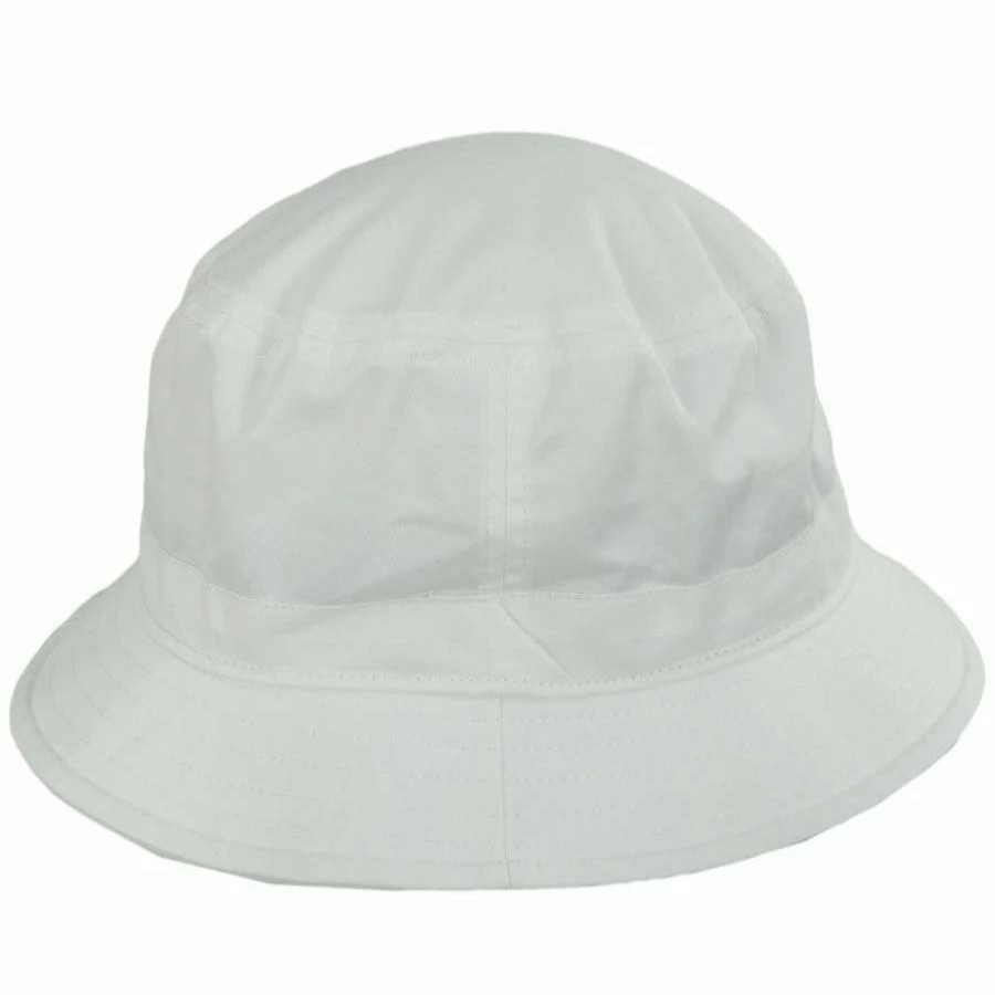 Bucket Hats * | Beta Cotton Packable Bucket Hat Off White