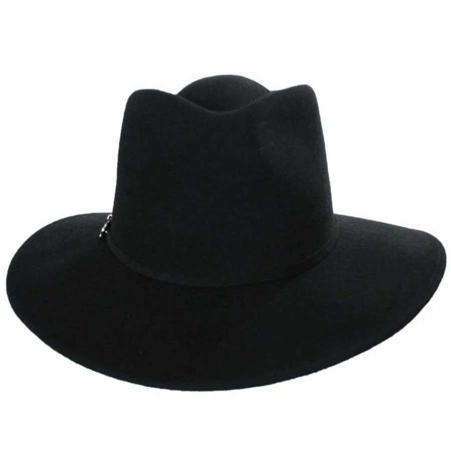 Cowboy & Western Hats * | Teardrop Wool Felt Western Hat