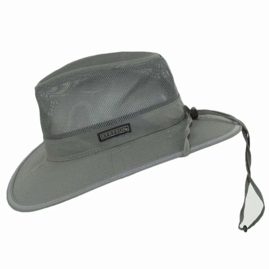 Women'S Hats * | Stetson No Fly Zone Preserver Hyperkewl Aussie Hat