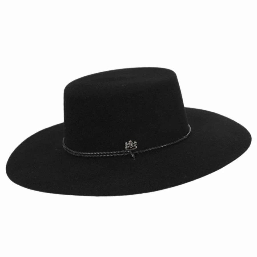 Cowboy & Western Hats * | Vintage Couture Toledo Wool Felt Bolero Hat