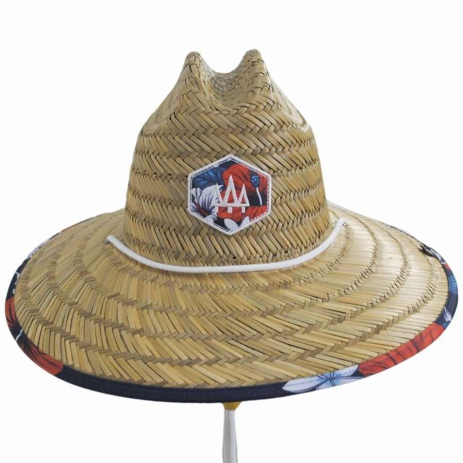 Outdoors * | Midway Rush Straw Lifeguard Hat