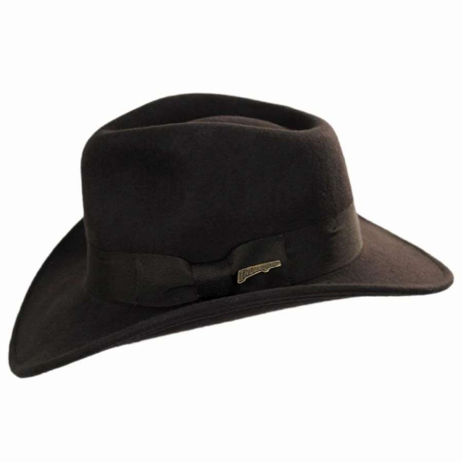 Men'S Hats * | Officially Licensed Crushable Wool Outback Hat