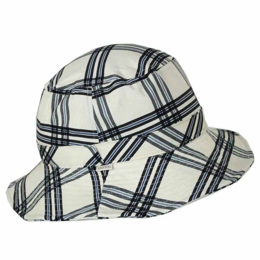 Bucket Hats * | Petra Packable Bucket Hat Off White