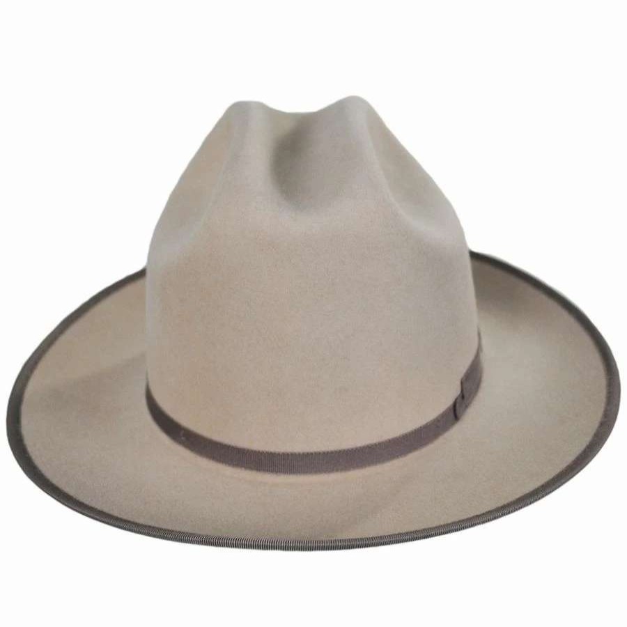 Men'S Hats * | Architect Fur Felt Cattleman Western Hat Buckskin