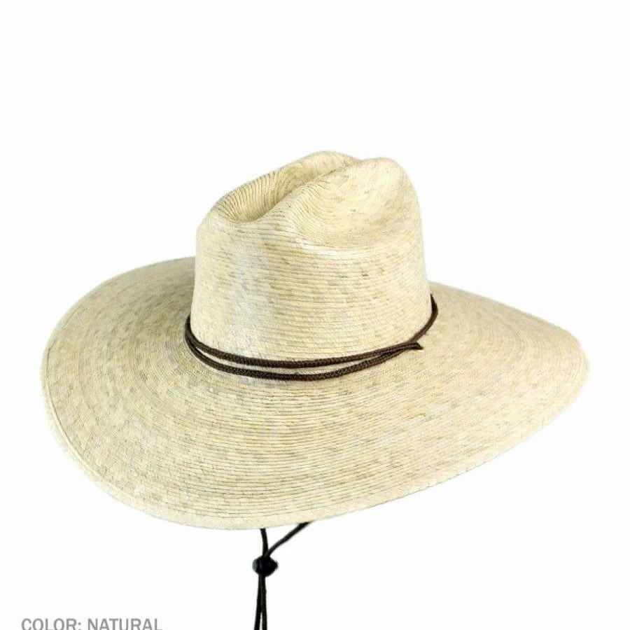 Outdoors * | Lifeguard Palm Straw Hat