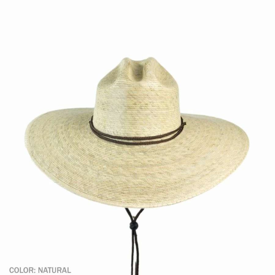 Outdoors * | Lifeguard Palm Straw Hat