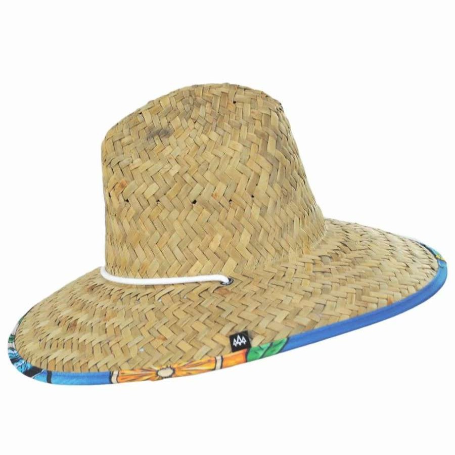 Outdoors * | Seaside Straw Lifeguard Hat