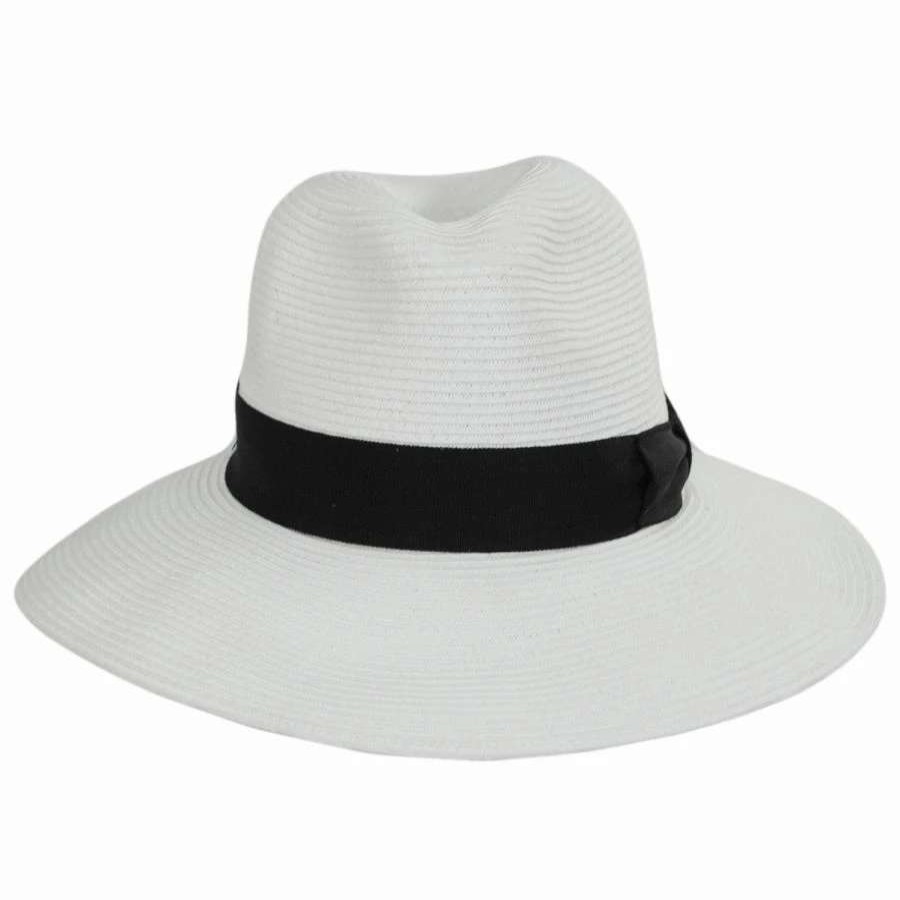 Men'S Hats * | Cordoba Toyo Braid Fedora Hat