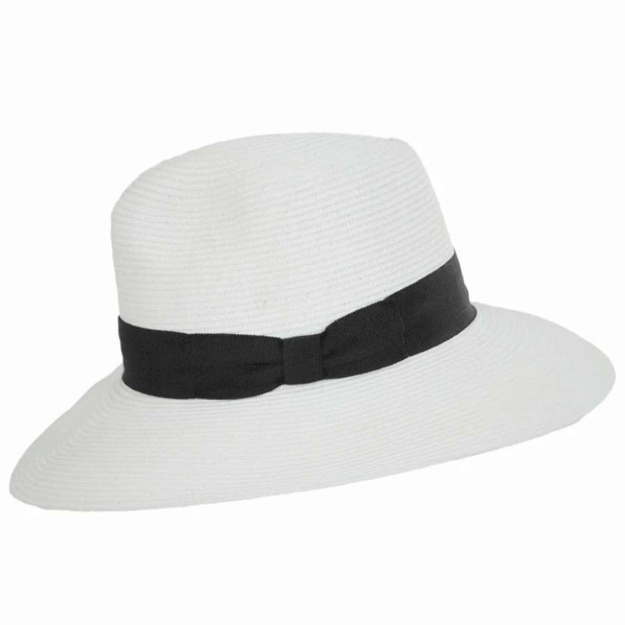 Men'S Hats * | Cordoba Toyo Braid Fedora Hat