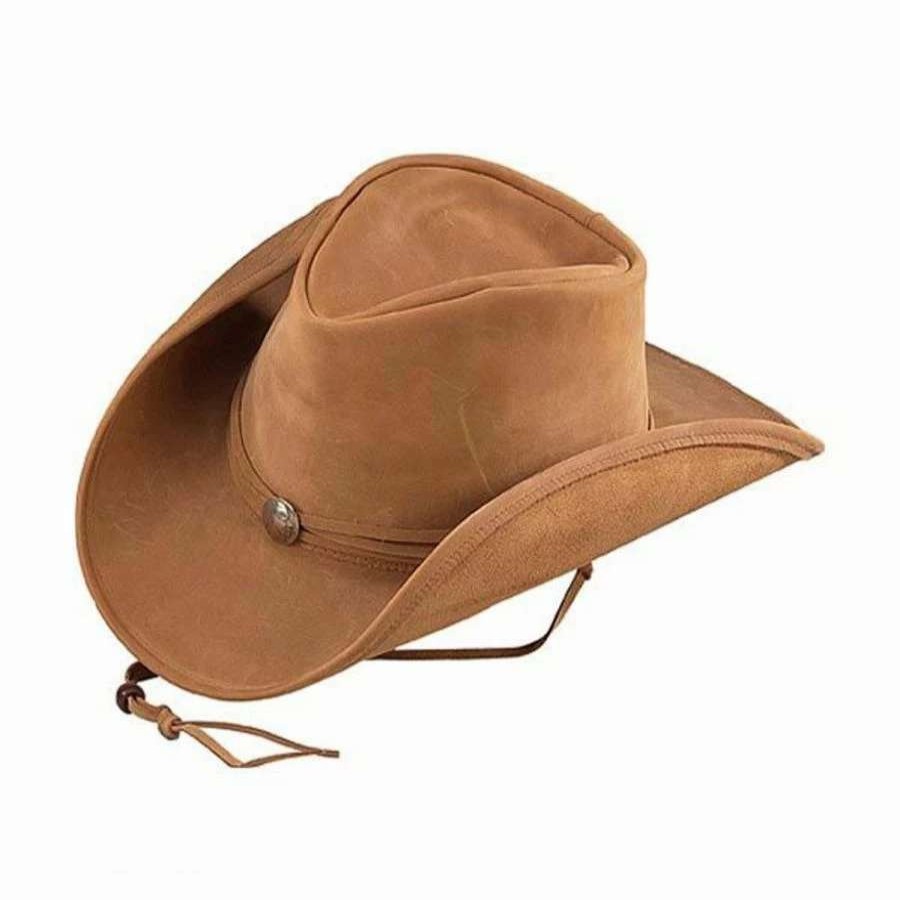 Men'S Hats * | Walker Conche Band Leather Western Hat