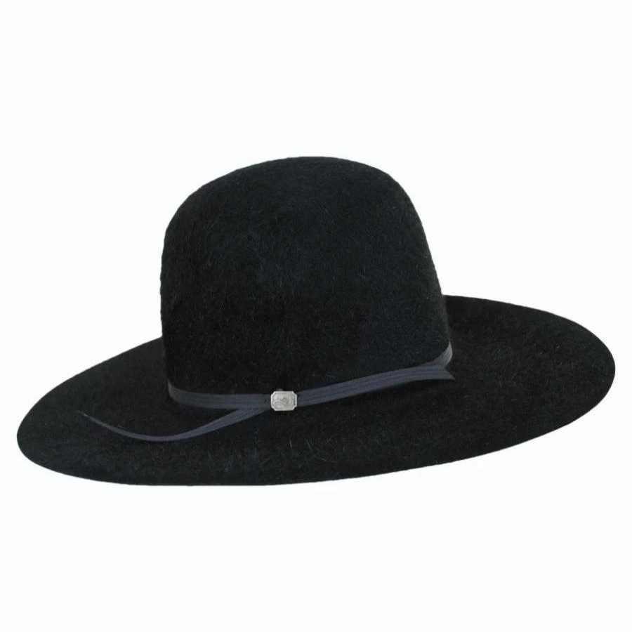 Fedoras * | Kodiak 8X Fur Felt Peluche Open Crown Western Hat