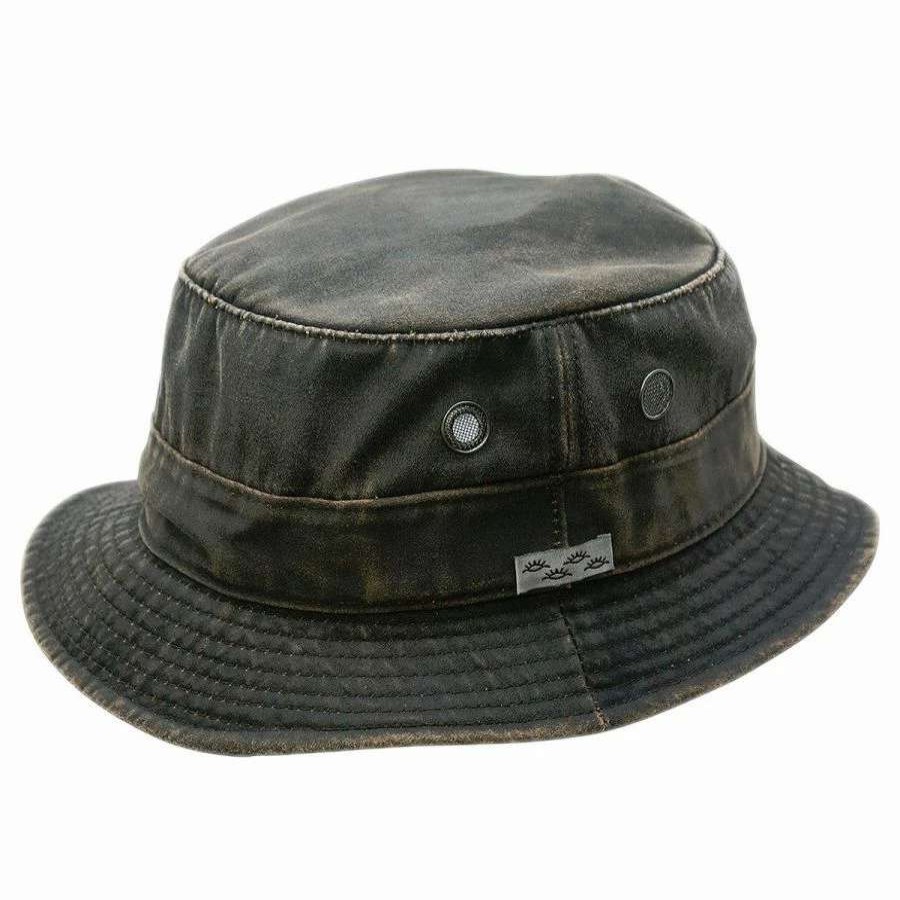 Bucket Hats * | Weathered Cotton Bucket Hat