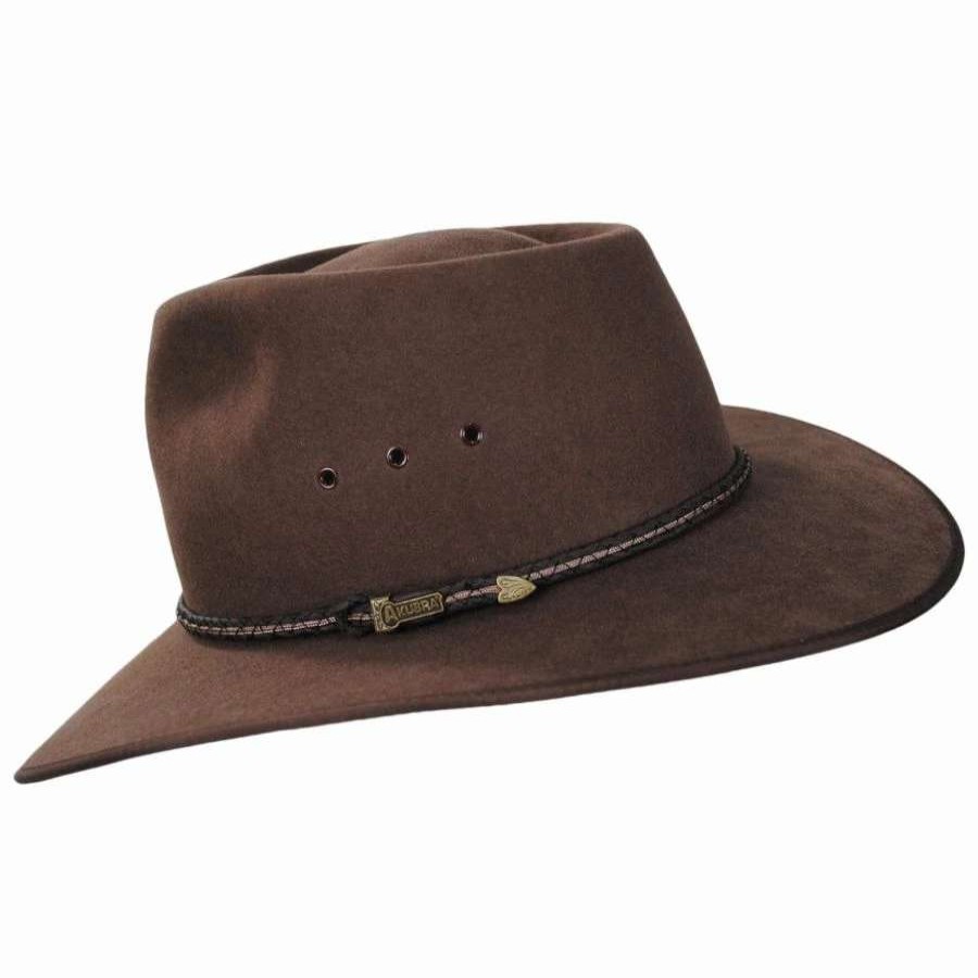 Cowboy & Western Hats * | Cattleman Fur Felt Australian Western Hat